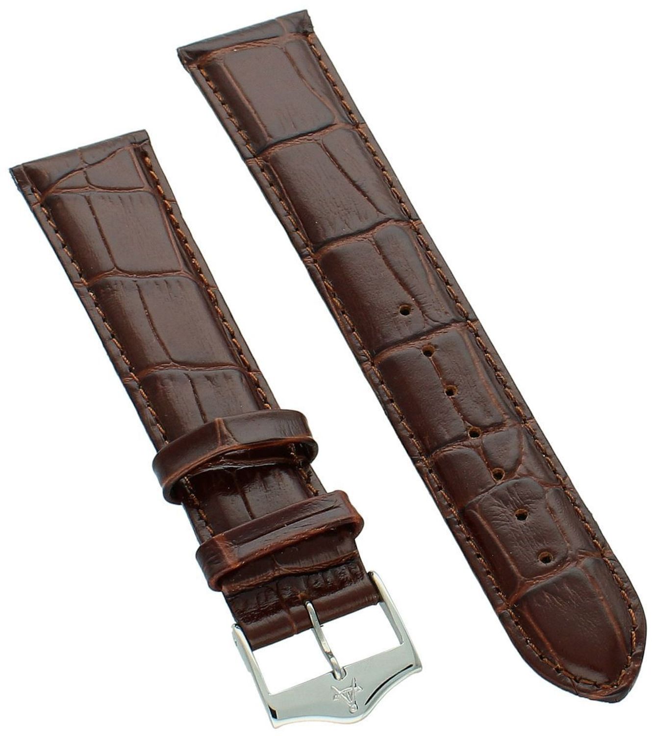 Pasek skórzany do zegarka Atlantic brązowy.jpg